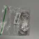 Ewparts D Rings 1.25 inch Heavy Duty 1 1/4 5mm Thick 10 Pack Welded D-Rings for Sewing, D Hooks for Dog Collars, Belts, Bags, Macrame, DIY Bracelet, Crafts,Webbing Straps,Purse,Bag (Silver)