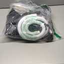 8 Ft Winter Pool Cover Above Ground Pool Cover, Easy Installation Round Pool Cover Protector, Round Hot Tub Cover Ideal for hydrophilic and Dustproof Trampoline Cover (Black)