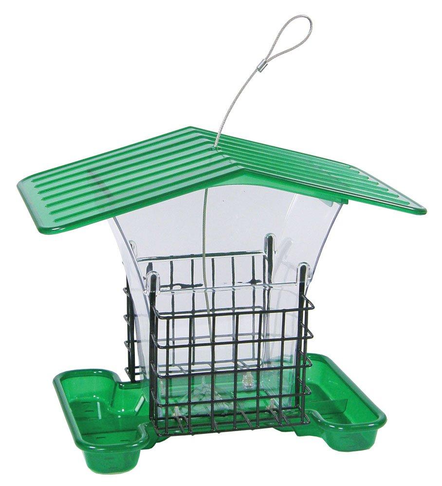 Belle Fleur Hopper Feeder W/Suets