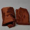 10 x 7 Feet Bronze Backdrop Curtain for Partie, Background Curtains for Photoshoot, Birthday, Wedding, Halloween, Thanksgiving, Christmas, New Year Party Decorations 5Ft x 7Ft, 2 Panels