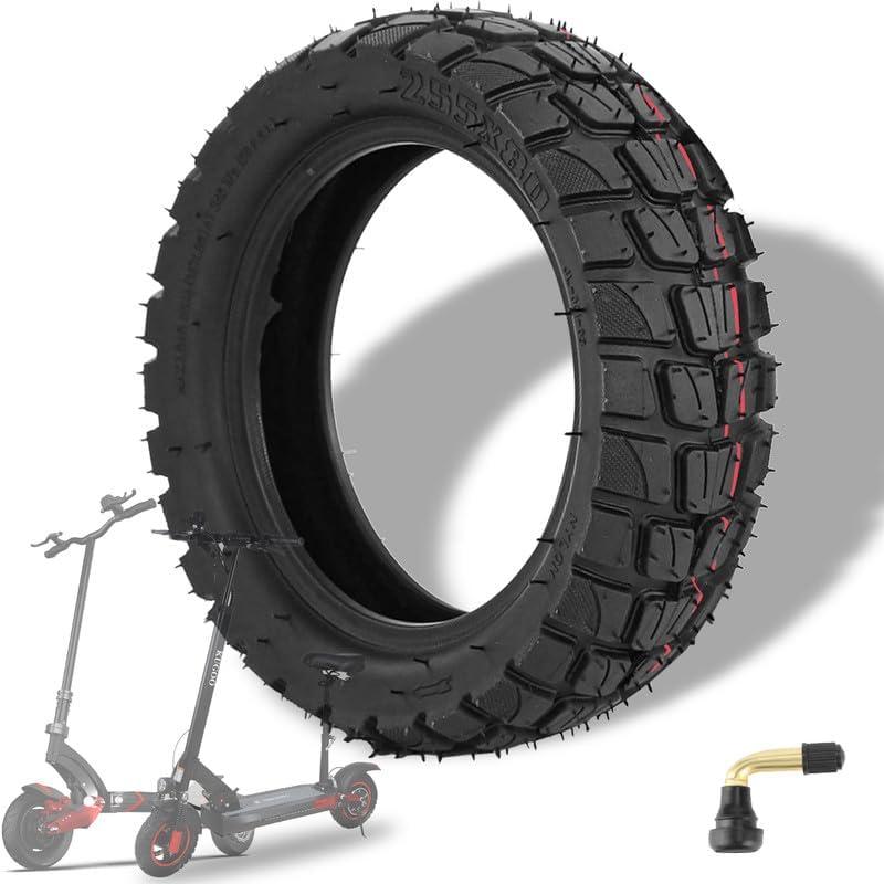 80/65-6 Off-road Vacuum Tire 255x80 10x3-6 Tubeless Tire Fit for Nanrobot D4 D5 D6/ Joyor S10-S/Yume Y10 /VSETT 10+/ Kugoo M4 Pro/Zero 10X Electric Scooter, Thickened Anti-explosion Tyre 80/65-6 Off-road Vacuum Tire 255x80 10x3-6 Tubeless Tire Fit for Nanrobot D4 D5 D6/ Joyor S10-S/Yume Y10 /VSETT 10+/ Kugoo M4 Pro/Zero 10X Electric Scooter, Thickened Anti-explosion Tyre