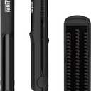 JINRI Professional Salon Flat Iron with 1 Inch Plate Ceramic Tourmaline Ionic Hair Straightener and Curler Auto Shut Off