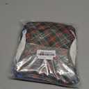 wegreeco Washable Male Dog Belly Band (Stylish Pattern)- Pack of 3 - Washable Male Dog Belly Wrap, Dog Diapers Male (Blue, Green, Red Plaid, L) (Large (18" to 21"))