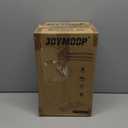 JOYMOOP Microfiber Flat Mop and Bucket System, Mops for Floor Cleaning and Wall Cleaner, Hardwood, Tile, Laminate, Vinyl Floors, Smooth Walls, and Glass Windows - 50" Flat Mop+1 Microfiber Pad[White]