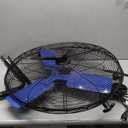 24 Inch Industrial Fan Heavy Duty, 8500 CFM High Velocity Floor Fan Misting 3 Speeds, Metal Construction and Aluminum Blades, 360 Tilt Metal Fan Cooling Outdoor Patio Garage Warehouse Shop Factory