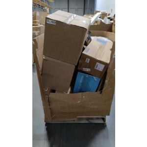 pallet of salvage items