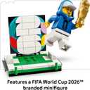 LEGO Editions FIFA World Cup Official Trophy Building Set - Kit for Display in Bedroom, Home Office, Book Shelf - Soccer Fans Collectible - with World Cup 2026 Minifigure - Gift for Fans - 43020