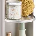 iDesign Freestanding 3-Tier Rotating Bathroom Organizer - Satin