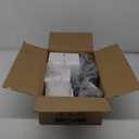 Unicozin Modern Bathroom Light Fixtures, 3 Light Vanity Lights, Black Wall Lamp with Clear Glass for Bathroom, Mirror, Living Room, Bedroom, Hallway, E26 Base