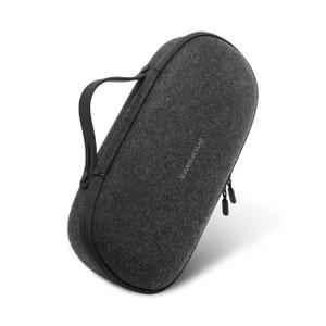 KIWIHOME Carrying Case for PlayStation Portal Accessories, Odorless Hard Felt Protective Shell, Lightweight Travel Storage Handbag with Retractable Silicone Handle for PS5 Portal