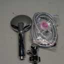 SR SUN RISE Filtered Shower Head with Handheld High Pressure 9 Spray Mode Showerhead Detachable Shower Head Water Softener Filters Beads for Hard Water Remove Chlorine 1 Filter Chrome