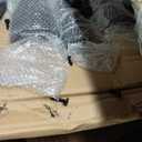 24 Inch Metal Bar Stools Set of 4, Metal Stools for Kitchen Counter with Wood Seat, Low Back Industrial Barstools (Matte Black)