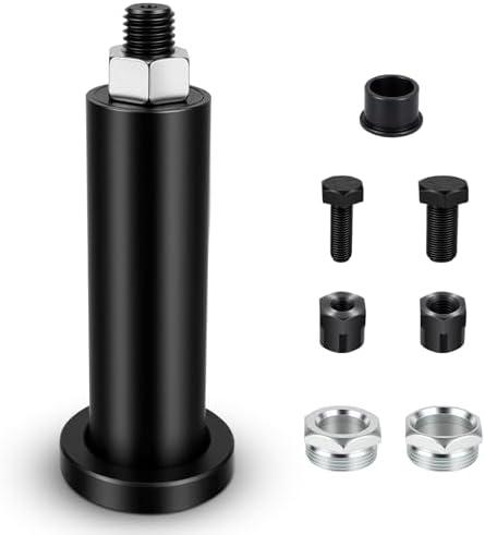 Crank Puller Installer Tool for 2 Stroke Engine, CrankCase Puller Installer Tool Compatible with Dirtbike Motorcycles ATV, Replaces 17-8667, Includes Male and Female M10x1.25mm M12x1.25mm Adaptors