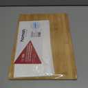 Bamboo Cutting Board for Kitchen - Wood Chopping & Charcuterie Board | Made with Moso Bamboo - Double Sided Butcher Block (13.2" x 9.8" / 33.5 x 25 cm)