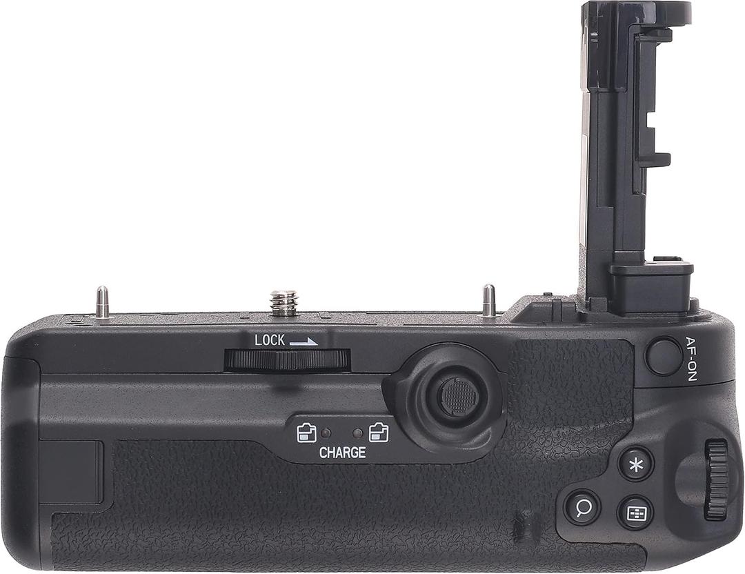 Hersmay BG-R10 Vertical R5/R6 Battery Grip for Canon EOS R5 R5C R6 R6II DSLR Camera, Replace for Canon BG-R10 Battery Holder for Up to Two LP-E6 LP-E6NH LP-E6N Batteries