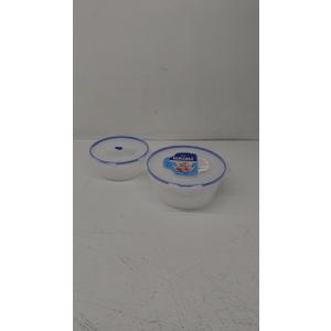 Durable Food Storage 2 Containers And Lid 2 Gal 1 Gal
