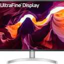LG 27UL500-W 27-inch 4K UHD (3840 x 2160) Ultrafine Computer Monitor, IPS, AMD FreeSync, HDR10, HDMI, DisplayPort, Black Stabilizer, White