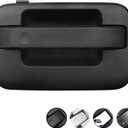 TQPONLY Outside Door Handle | Front or Rear Right Passenger Side Compatible with 2004-2014 Ford F150,2006-2014 Lincoln Mark LT Truck | Exterior Handle Outer Door Part (Texture Black)