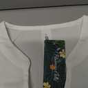 Blooming Jelly Womens Swimsuit Coverup Beach Swimwear Cover Ups Beach Mini Dresses Butterfly Sleeves (L, White)