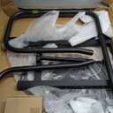 Cover Lifter,Hot Tub Cover Lifter Undermount,Spa Cover Lift,Heavy Duty Hot Tub Cover Lifter Hydraulic Removal System Adjustable U-Arms Reinforced Brackets,Undermount Design Works with All Spa Shapes
