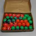 Poen Christmas Eggs Set of 32 Pre Filled Eggs Toddler Stocking Stuffers Stocking Stuffers for Kids Xmas Surprise Toy Easter Prefilled Blind Egg Bulk Xmas Box Gifts for Festival Supplies Present Favor