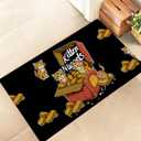 Kitten Nuggets Indoor Door Mat, Stylish 17x29.5in Non-Woven Fabric Floor Doormat with Funny Cartoon Cat in Box,Animal Lover Doormats, for Porch Insider,Bedroom,Living Room, Decor Rug Gifts