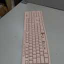 Logitech MK270 Wireless Keyboard and Mouse Combo for Windows, 2.4 GHz Wireless, Compact Mouse, 8 Multimedia and Shortcut Keys, 2-Year Battery Life, for PC, Laptop - Rose