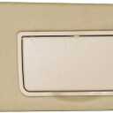 Right Passenger Side Sun Visor Compatible with Honda Pilot 2017-2021, Ridgeline 2018-2020, Sunvisor with Mirror & Vanity Light, Replace PN. 83230-TG7-A12ZA, Beige Passenger Right Side SunVisor