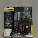 Burt's Bees Toothpaste, Natural Flavor, Charcoal with Fluoride Toothpaste, Mountain Mint, 3 x 4.7oz