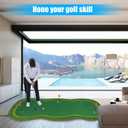 Golf Putting Green Mat,Golf Practice Training Mat for Indoor/Outdoor, 4.8x8ft
