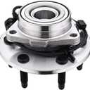 4WD Front Wheel Hub and Bearing Assembly 515036 Compatible for Chevy Silverado, Tahoe, Avalanche, Suburban, Express 1500, GMC Sierra, Yukon, Savana, Cadillac Escalade ESV EXT w/ABS (1)