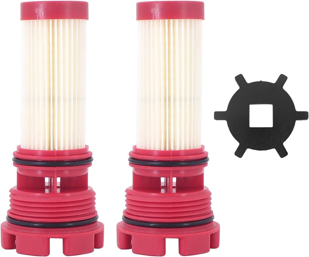 Dokili Fuel Filter Compatible with 75-250hp Mercury Verado Optimax DFI Outboard Sierra Motors 8M0060041 35-884380T 35-8M0020349 Quicksilver 8M0122423 Sierra 18-7981 Engine with Tool Wrench 2-Pack