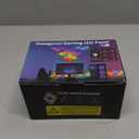 TISOFU Hexagon Lights (8 Pack) LED Wall Panels, RGB Gaming Lights with APP, Smart Modular Panel Hex Tiles Push Glide Expansion Shapes Light