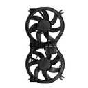 Radiator Cooling Fan with Fan Control Module Replacement for Nissan Pathfinder 2013-2018 Infiniti JX35 2013 QX60 2014-2018 623760 NI3115149 621-586