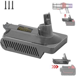 for Dyson V10 Battery Adapter, Convert for Milwaukee for M18 18V Battery to Power for Dyson V10 SV12 Battery Replacement, Fit for Dyson V10 Vacuum Cleaner (NOT Fit for V10 Slim, V11 Series)