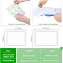Dog Diaper Liners 100ct Super Soft and Absorbent Dog Diaper Booster Pads for Male Dog Belly Bands or Female Dog Diapers(Regular, 100pcs)