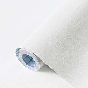 Heroad 17.7 x 118 Peel and Stick Wallpaper Matte White Contact Paper for New Environmentally Friendly Materials Thickening Upgrade Wallpaper for Countertops Bathroom Kitchen Papel Tapiz para Pared