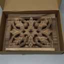 Geelin Wooden Bible Stand 10 x 8 Inch Carved Bible Holder Missal Stand Adjustable Book Display for Reading Folding Religious Prayer Wooden Holy Book Holder