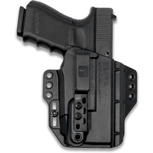 Holster for Glock 19 23 32 19X 45 19MOS 19M with Streamlight TLR-7A - IWB Holster for Concealed Carry - Inside the Waistband - Comfort and Concealment - EDC - Pistol Holster - Gun Holster