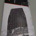 Redragon K503 Wireless Gaming Keyboard, 3-Mode (2.4G/BT/USB), RGB LED Backlit, Multimedia Keys, Fully Programmable Silent Membrane Keyboard with Wrist Rest for Windows PC Games (Black)