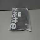 Yvette Front Closure Sports Bras for Women High Support Large Bust Supportive Racerback Sports Bra for Running (Black)