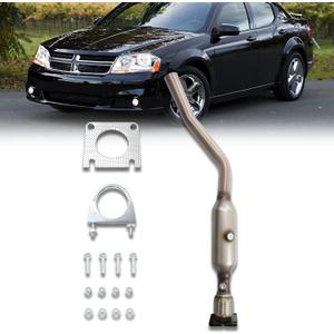 Catalytic Converter for 2011-2014 Chrysler 200 L4 2.4L,2007-2010 Sebring,2008-2014 Dodge Avenger,2007-2012 Caliber,2009-2018 Journey,2007-2017 Jeep Compass,2007-2017 Patriot,FWD Only