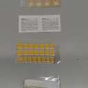 ohora Semi Cured Gel Pedi Strips (P Sun Daisy) - Yellow, Patterned, Works with UV/ LED Lamps, Salon-Quality, Long Lasting, Easy to Apply & Remove - Includes 2 Prep Pads, Nail File & Wooden Stick