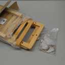 AmazerBath Bamboo Over The Toilet Storage Shelf - 2-Tier Bathroom Organizers and Storage Shelves, 2 in 1 Dual Stable Above Over Toilet Bamboo Shelf Home Storages Rack for Small Bathroom, Space Saver (Natural Color)