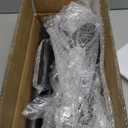 2Pcs Handrails for Outdoor Steps Single Post Stair Handrail Outdoor Stair Railing for Concrete Or Wooden Stairs, Fit 1-2 Step Staircase Hand Rail DIY Installation Set (100cm/39.4)