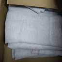 Pleated Extra Wide 70 Inch Bedroom Curtains 96 Inches Long 2 Panels, Cream Memory Trained Pinch Pleat Blackout Dual Layer Linen Soundproof Thermal Farmhouse Windows Drapes for Living Room 8 FT Length
