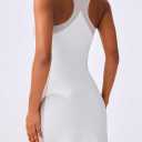 JOYSPELS Athletic Tennis Golf Dress for Women,Spring Summer Dresses | Built-in Bra,Separate Shorts (White, XL)