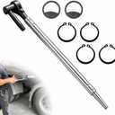 23 Inch Ratchet Cargo Winch Tensioner Wrench, Ratcheting Wrench Tool for Flatbed Trailer Winches for Flatbed Trailer Cargo Tie Down System Alloy Steel Strap Winder