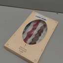 Nuanchu 4 Pcs 7.87 Inch Twisted Taper Candles Wax Unscented Smokeless Spiral Swirl Candlesticks for Wedding Holiday Dinner Party Home Decorations (Christmas Color)