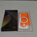 TORRAS Magnetic Slim Fit for iPhone 17 Pro Case 6.3 inch, Ultra-Thin, Compatible with MagSafe, Lightweight Matte Anti-Scratch Hard PC Cover Phone Case for iPhone 17 Pro Origin Fit, Clear